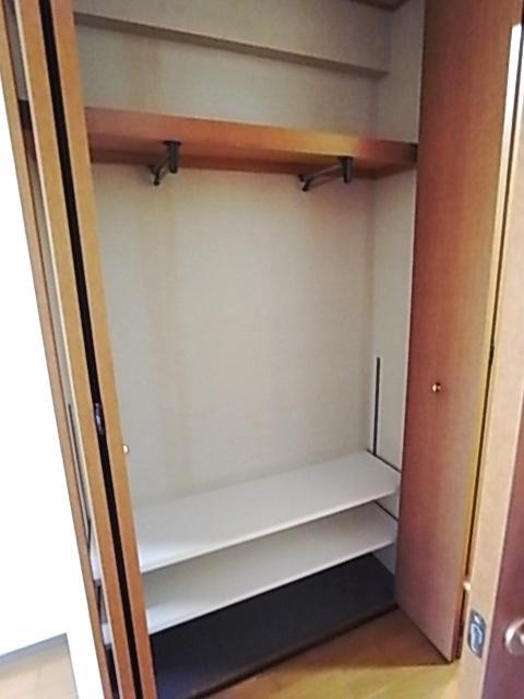 収納　収納力のあるクローゼット