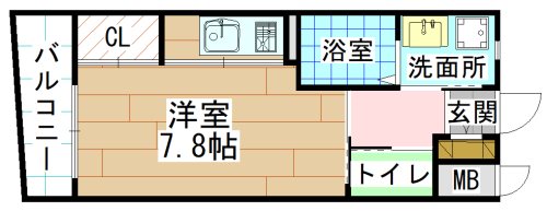 MGA城内の間取り