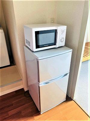 その他設備　冷蔵庫・電子レンジ　(実際とは異なる場合が御座います)