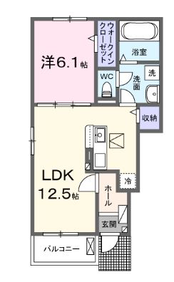 アジュガIの間取り