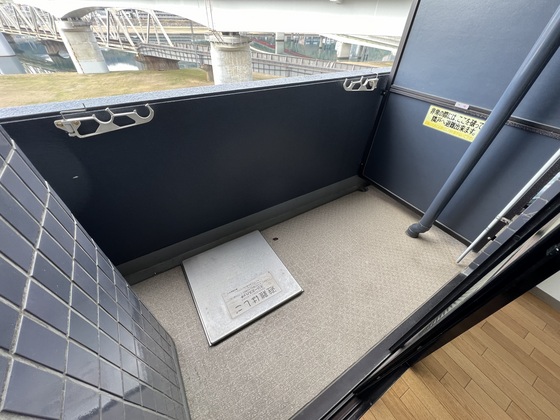 バルコニー　※別部屋の写真です