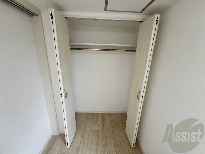 収納　収納もバッチリあるのでお部屋が片付きますよ！