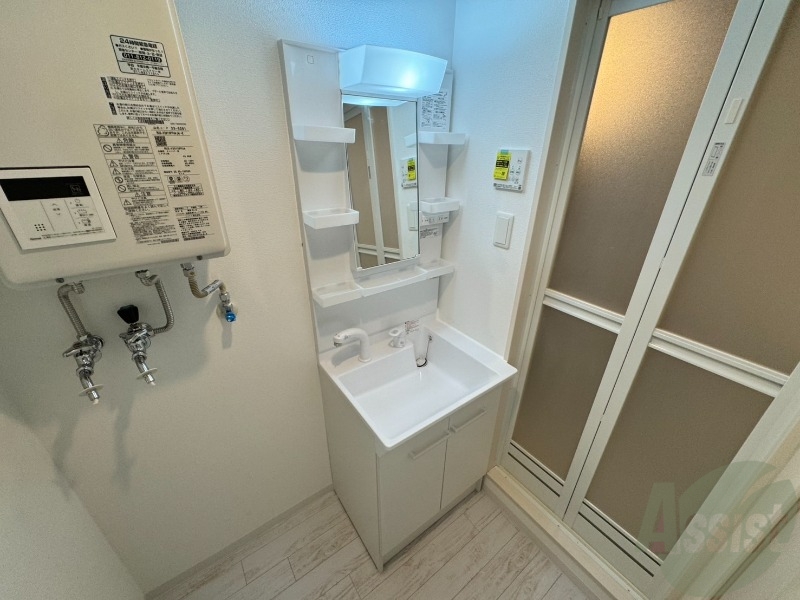 洗面設備　シャンプードレッサーで身支度もラクラクです！