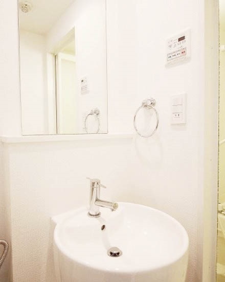 洗面設備　★鏡付き独立洗面台★