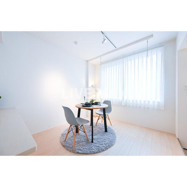 居室・リビング　モデルルームです・家具小物類はつきません