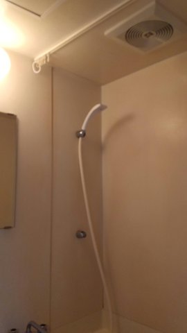 バス・シャワールーム　勢いのあるシャワー