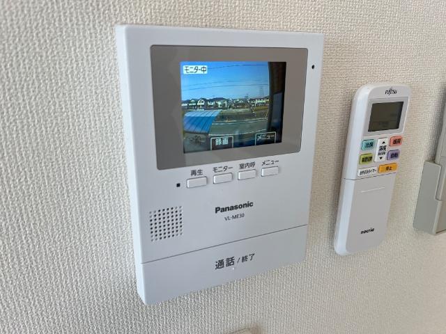 セキュリティ　カメラ付インターホン（イメージ）