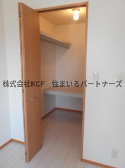 収納　収納のためのスペースです