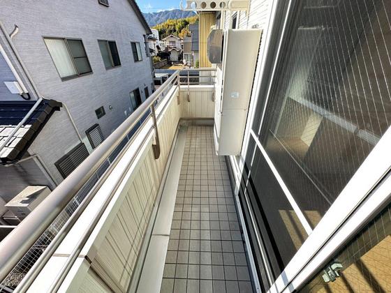 バルコニー　※別部屋の写真です