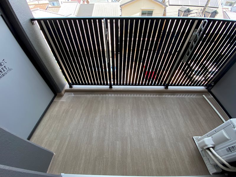 バルコニー　別の部屋の写真