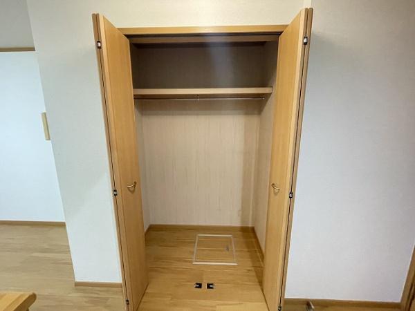 収納　クローゼット！