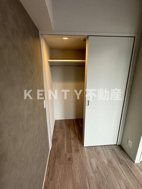 収納　十分な収納スペースがあります