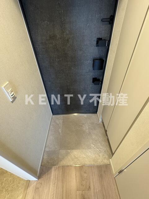 玄関　明るい玄関です