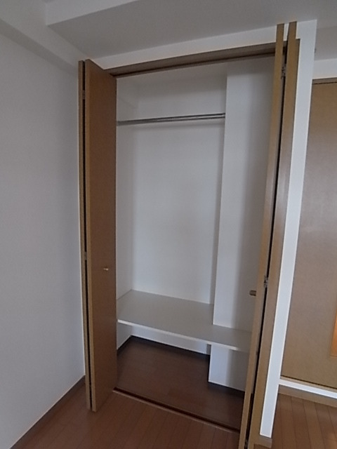 収納　収納力のあるクローゼット