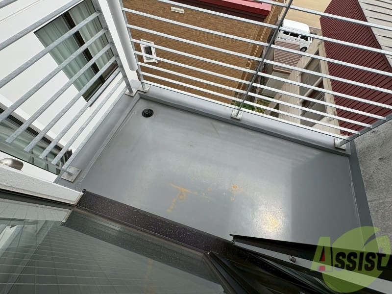 バルコニー　バルコニーです。天気の良い日には外干しができます！