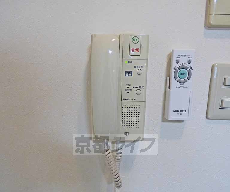 セキュリティ　声が聞こえて安心です。