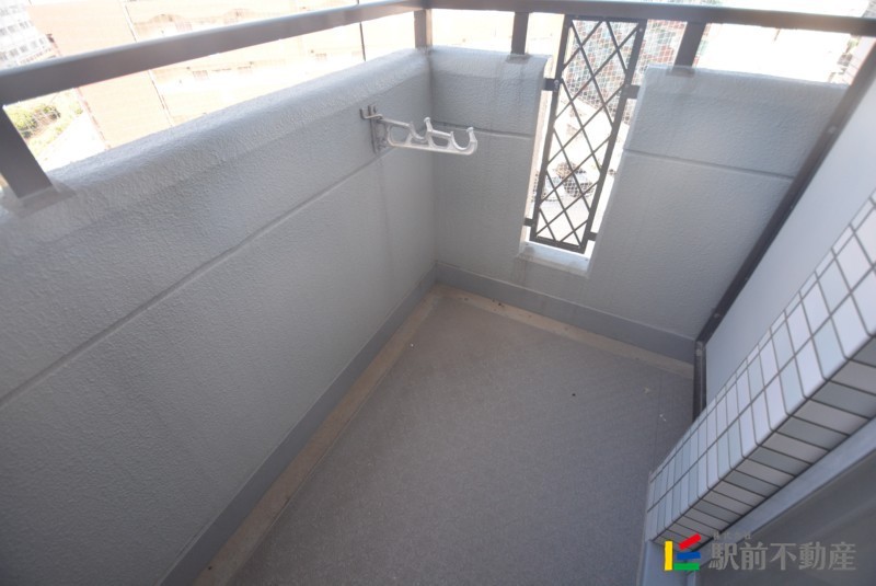 バルコニー　室内洗濯機置き場☆