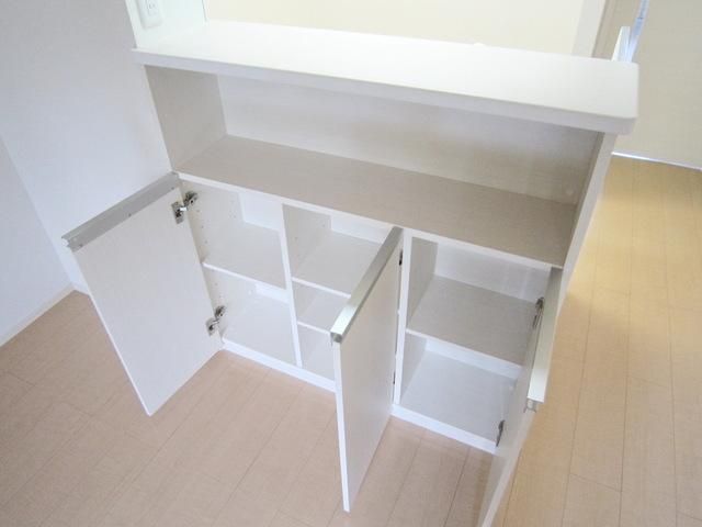 その他設備　★カウンター部の収納★