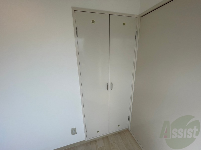 収納　収納です。寝室もすっきり片付きますよ～！