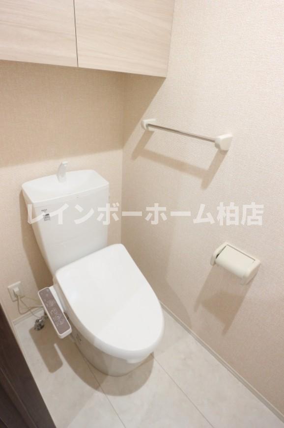 トイレ　ゆったりとした空間のトイレです