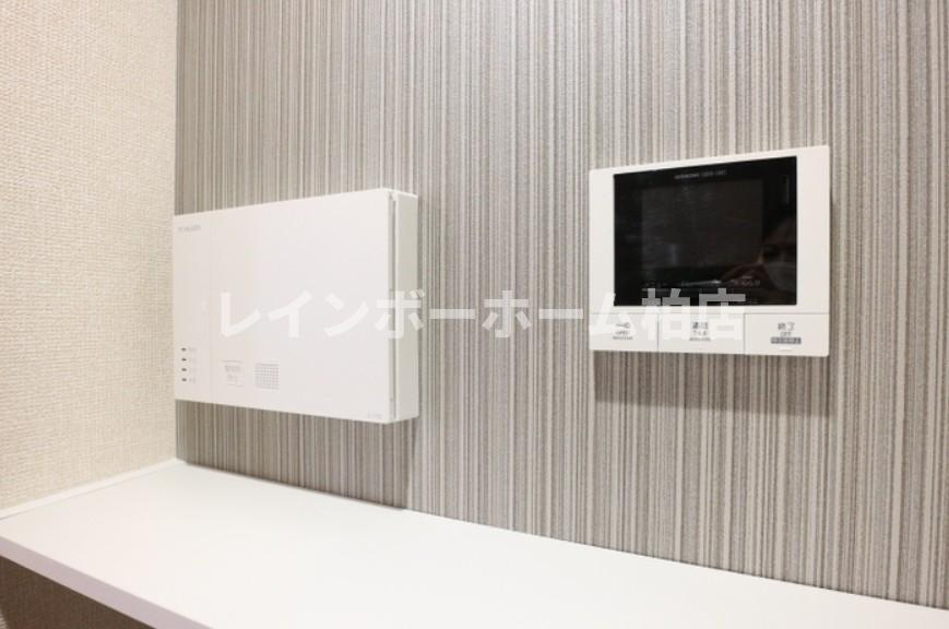 セキュリティ　モニタ付インターホンです