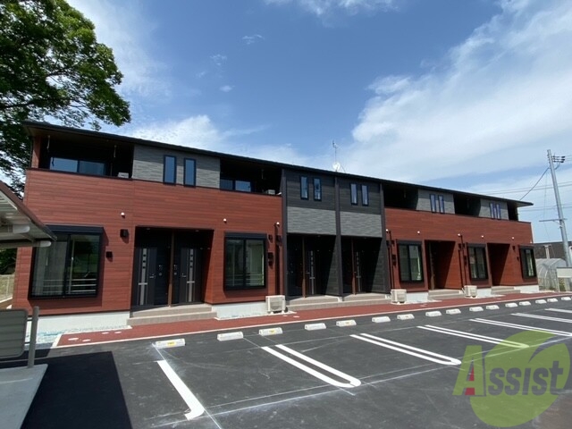 建物外観　仙台市太白区茂庭字新組「フローリッシュ３」