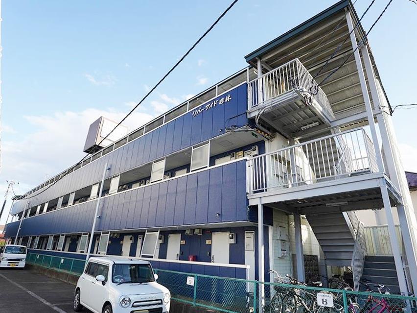 建物外観　「リバーサイド若林」外観写真