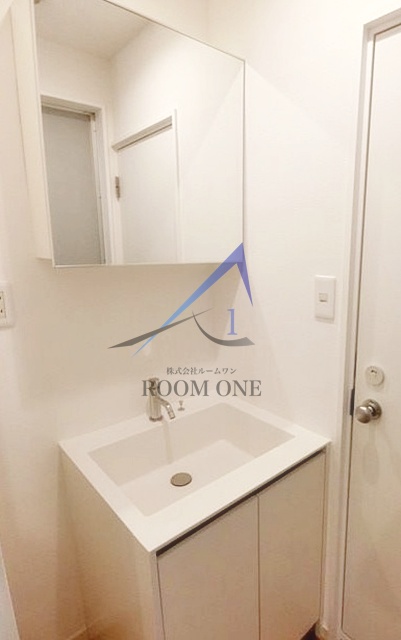 洗面設備　洗面台です。