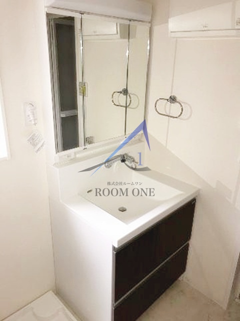 洗面設備　洗面台です。