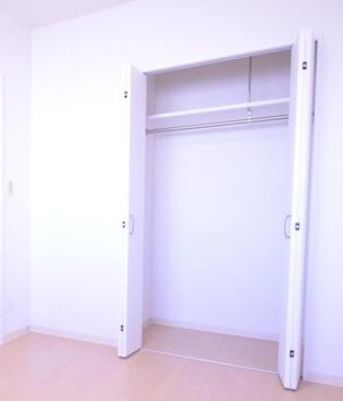 収納　十分な収納スペースがあります