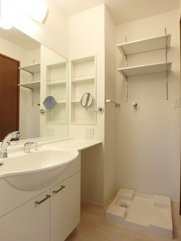 洗面設備　図面と現状に相違がある場合には現状を優先