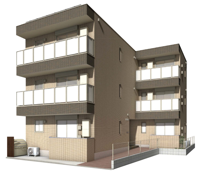 建物外観　※完成イメージパース