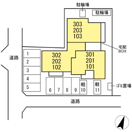 その他共有部分　ミルフォード皆実町