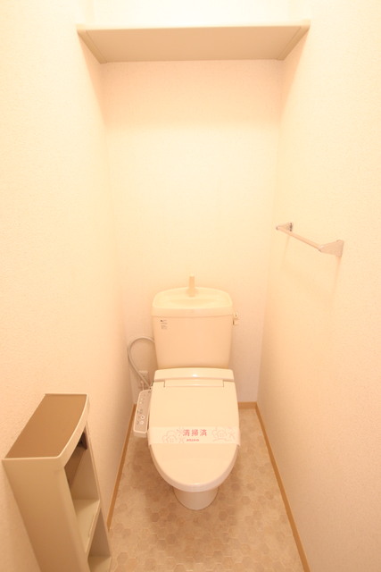 トイレ　快適に使用できる温水洗浄便座♪