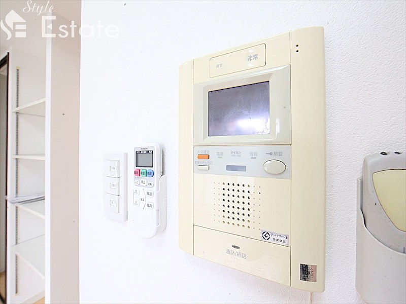 セキュリティ　モニター付きインターホン
