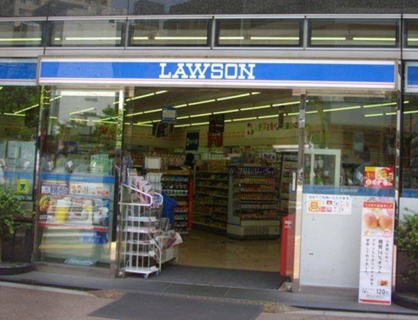 コンビニ　ローソン八丁堀二丁目店（コンビニ）まで181m