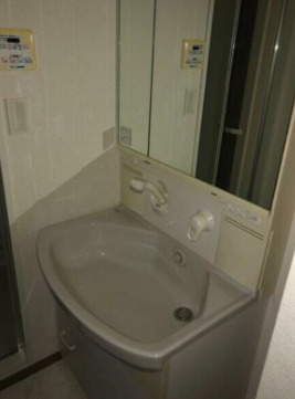 洗面設備　※別部屋の参考写真です。