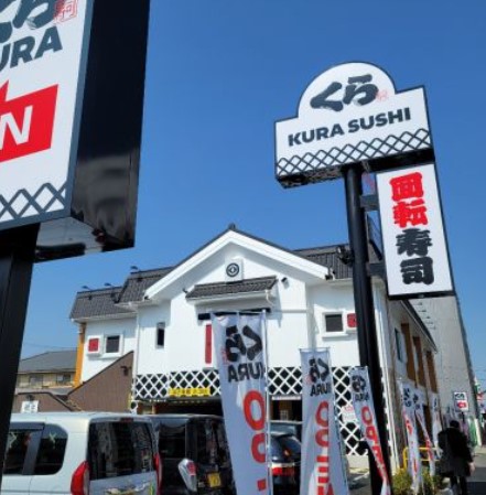 飲食店　無添 くら寿司 足立栗原店（飲食店）まで735m