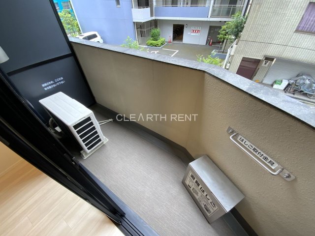 バルコニー　同タイプ別住戸写真となります。現況と異なる場合がございます。