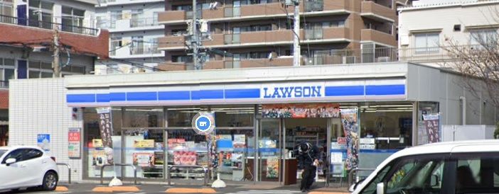 コンビニ　ローソン　岡山東島田町一丁目店（コンビニ）まで97m