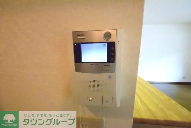 セキュリティ　モニター付インターフォンです