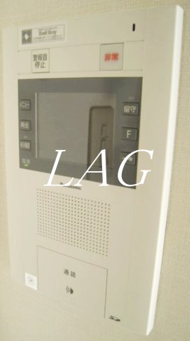 セキュリティ　モニター付きインターフォンです。