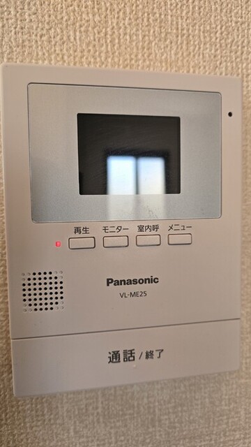 セキュリティ　モニター付きインターホン