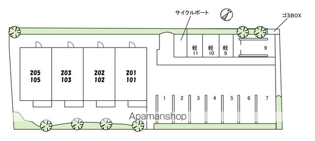 駐車場　駐車場