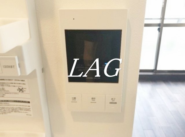 セキュリティ　モニター付きインターホンです。