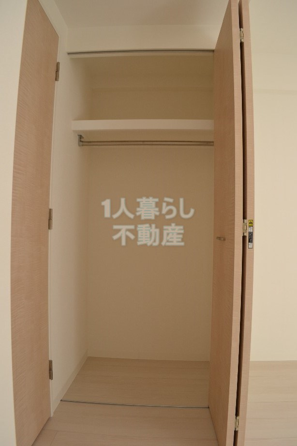 収納　クローゼットです
