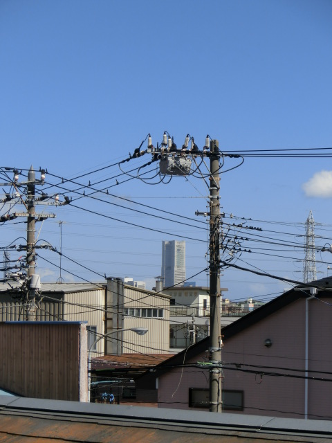 眺望　ハイツシャム バルコニーからの眺望