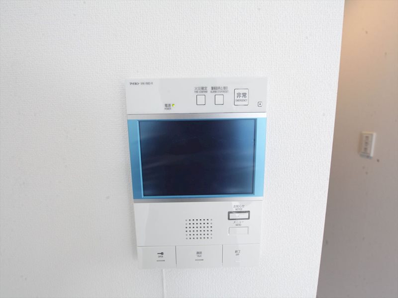 セキュリティ　ＴＶモニター付インターホン完備