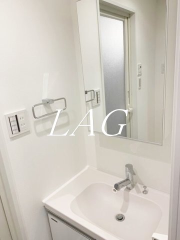 洗面設備　洗面台です。
