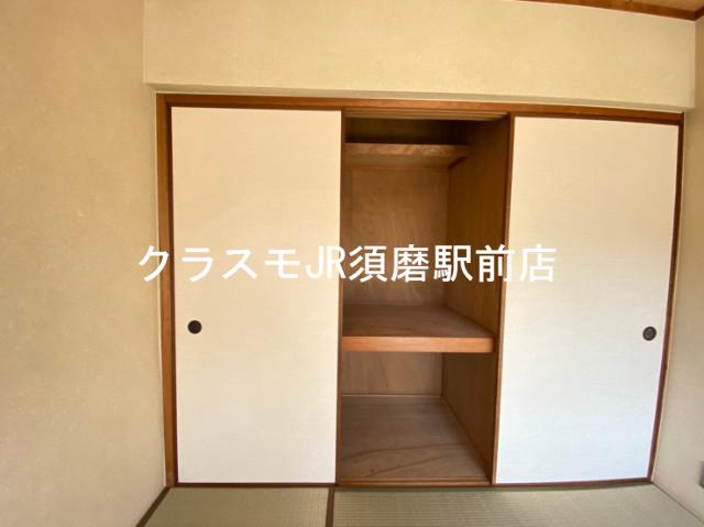 収納　畳の良い香りが包んでくれます。